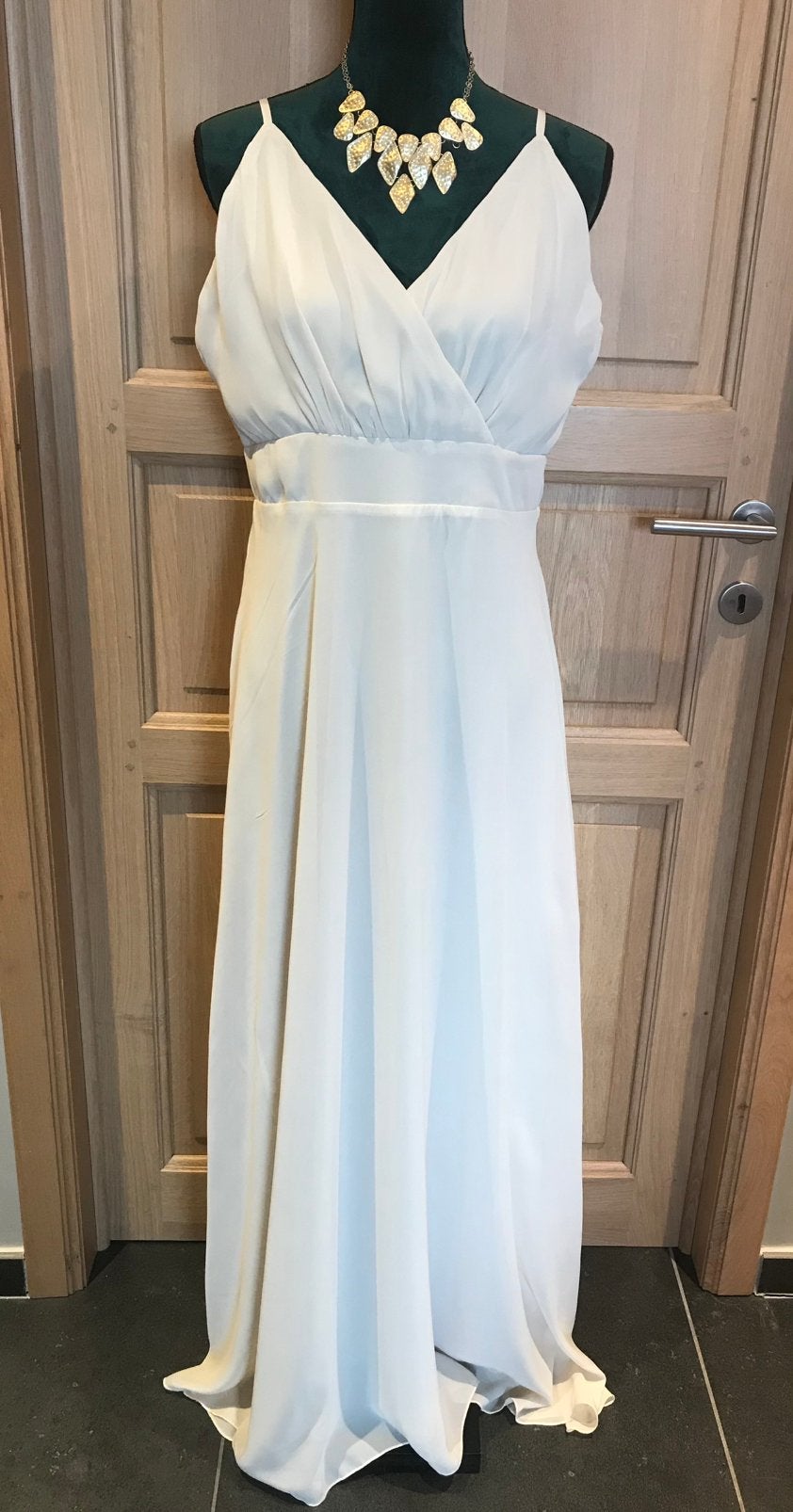 Jurk maat XL, Ophalen of Verzenden, Nieuw, Beige, Trouwjurk