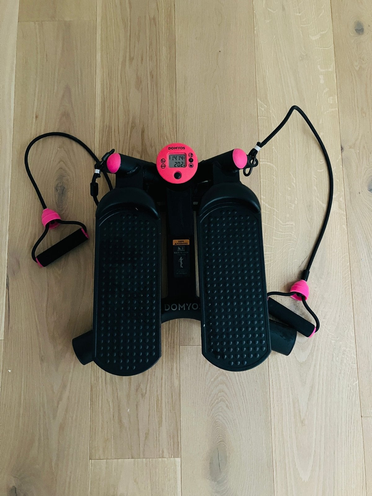 Domyos stepper met weerstandsbanden, Ophalen, Zo goed als nieuw