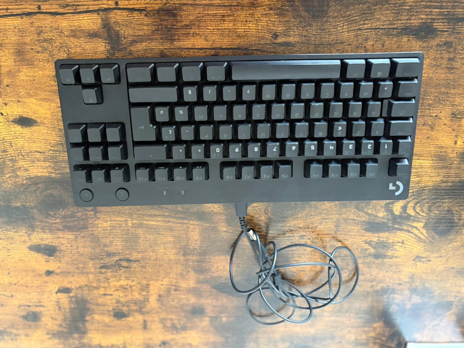 Logitech PRO Tenkeyless Gaming Keyboard, Computers en Software, Ophalen, Gebruikt, Gaming toetsenbord, Azerty