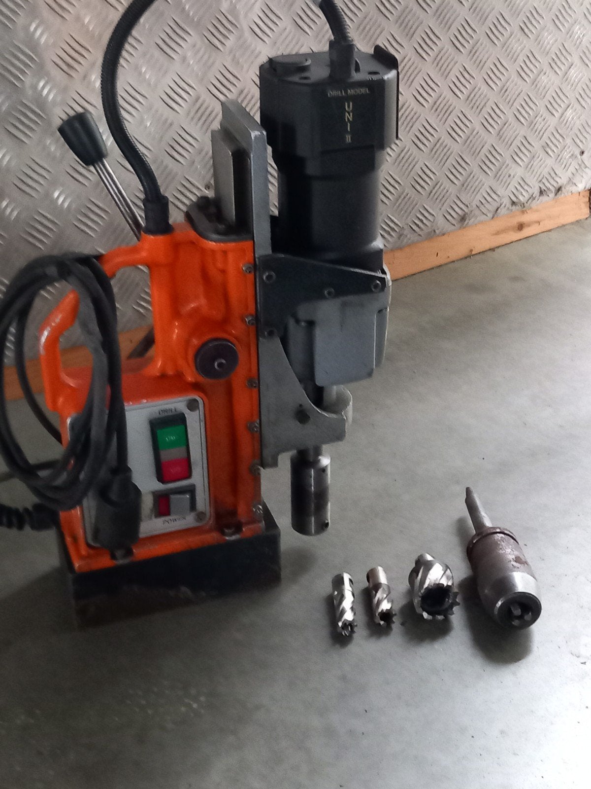 Magneetboormachine, Doe-het-zelf en Bouw, Ophalen, Gebruikt, Elektrisch, Overige soorten