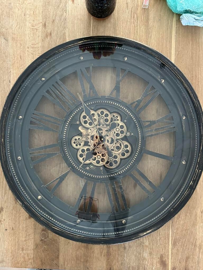 Mechanische Wandklok, Ophalen, Zo goed als nieuw, Wandklok