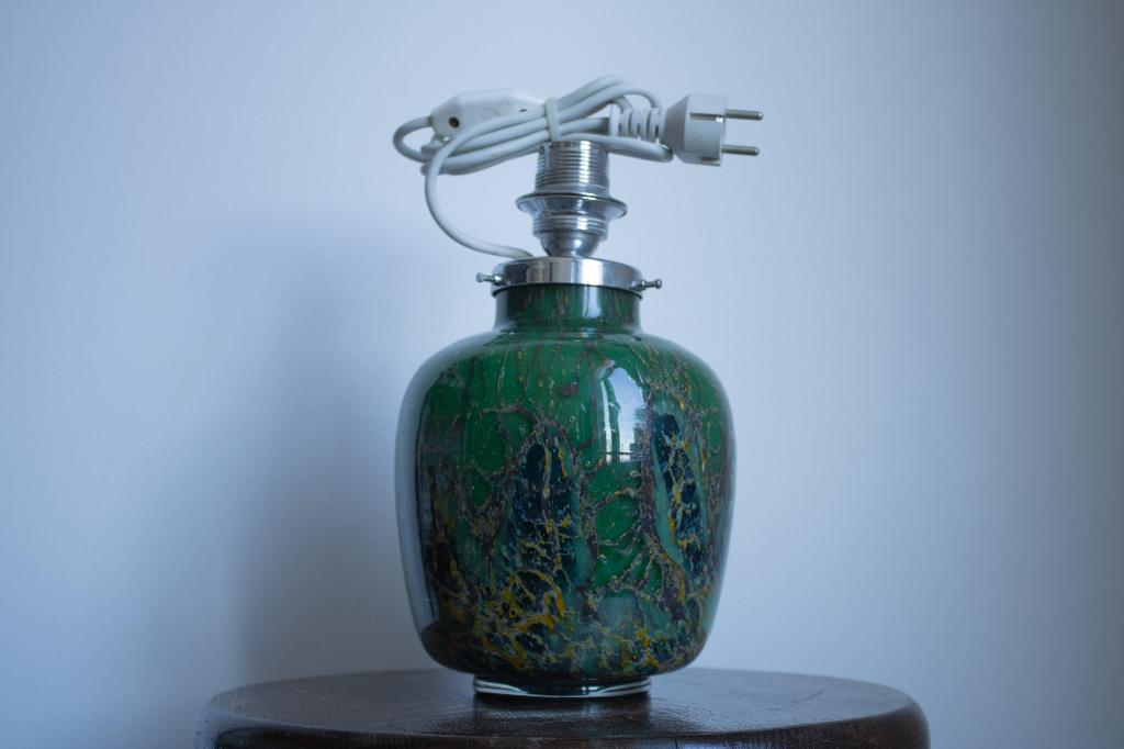 Lampe art déco en verre WMF Ikora, lampe en verre, Enlèvement