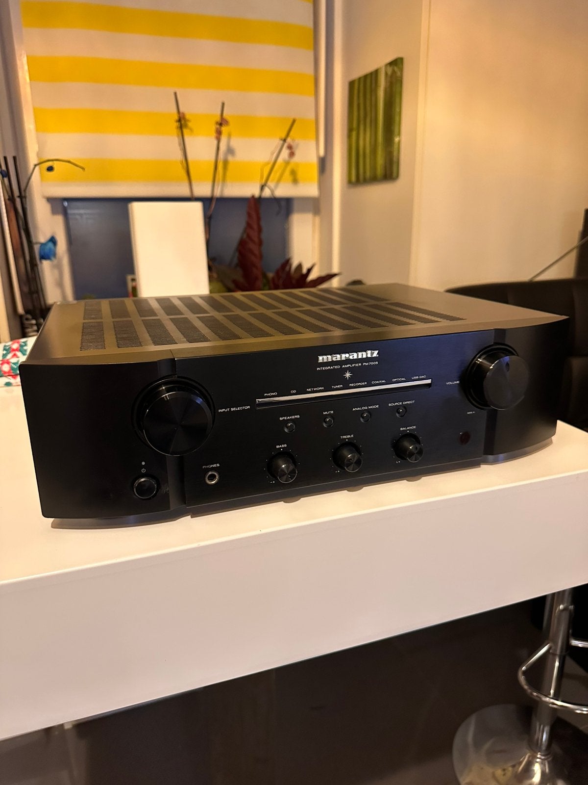 Marantz PM7005 + DAC  Made in Japan, Zo goed als nieuw, 60 tot 120 watt, Stereo, Ophalen