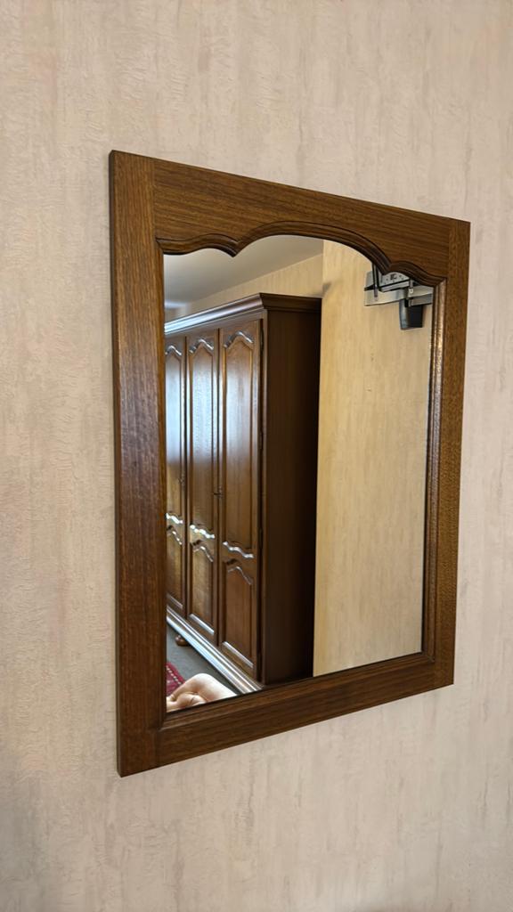 eiken 2p slaapkamer met nwe matras., Huis en Inrichting, Slaapkamer | Complete slaapkamers, Ophalen, Gebruikt, Tweepersoons