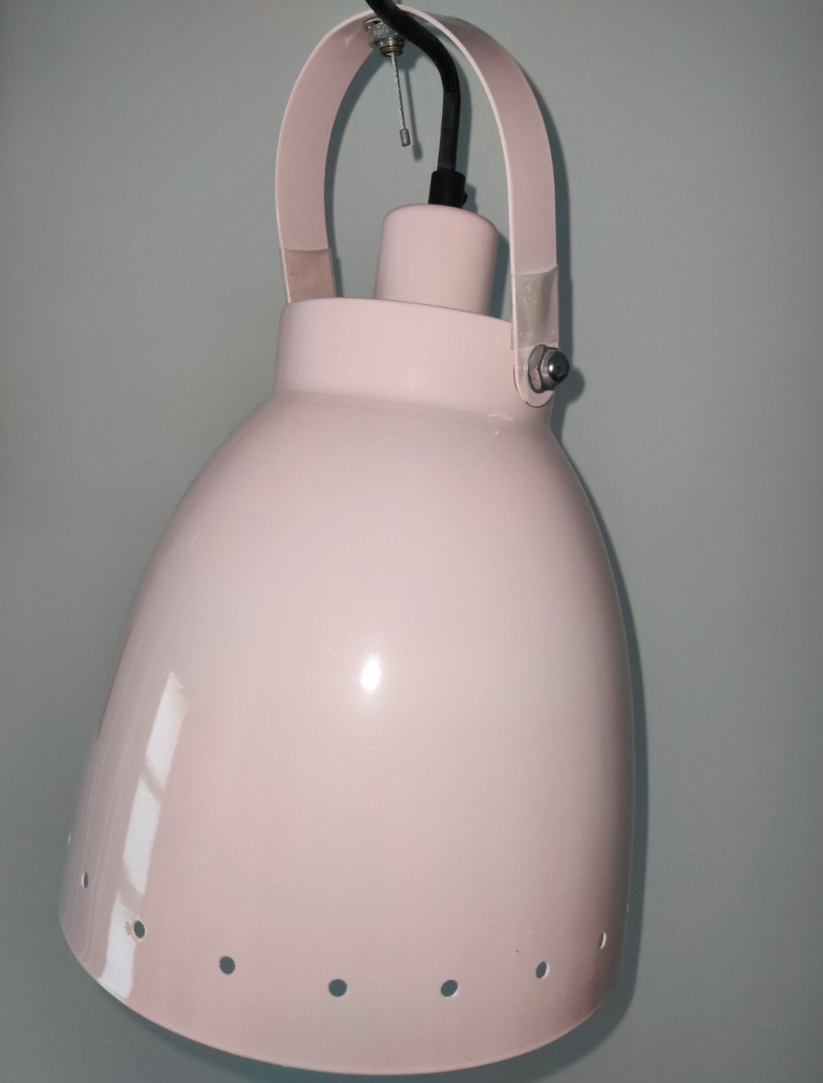 Lampe suspension rose, Maison & Meubles, Lampes | Suspensions, Enlèvement, Comme neuf