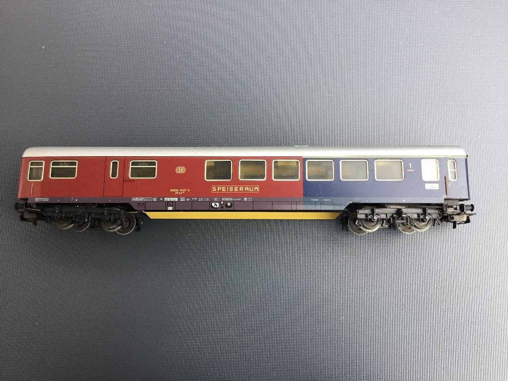 Märklin 4078 H0 Restaurantrijtuig van de DB, Hobby en Vrije tijd, Wisselstroom, Wagon, Ophalen of Verzenden, Zo goed als nieuw