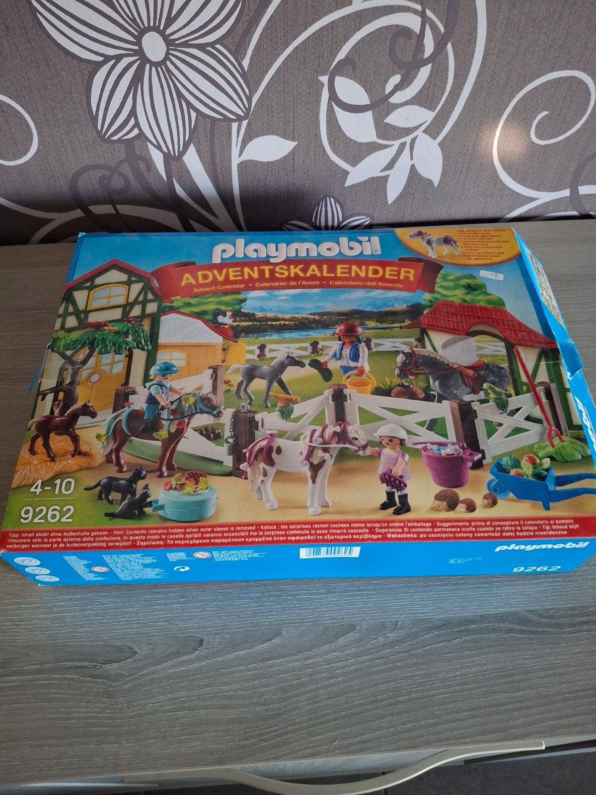 Playmobil 9262 paarden, Ophalen