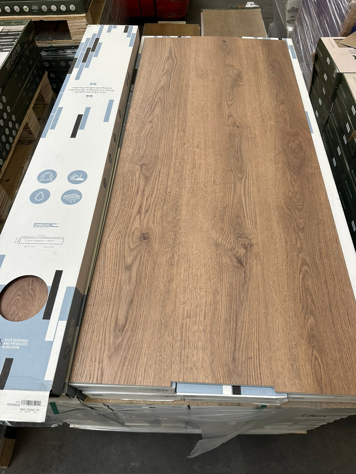 Magazijnverkoop pvc laminaat vloeren, Ophalen, Zo goed als nieuw