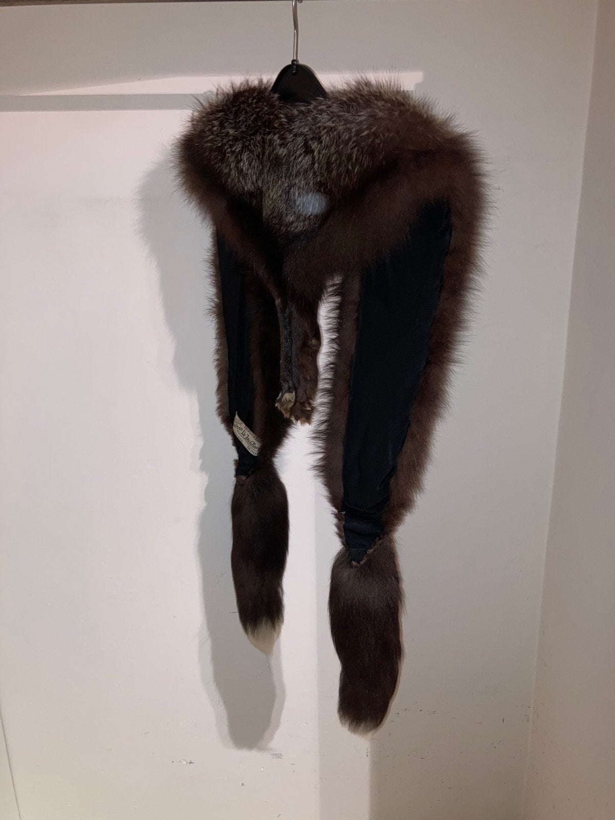 Bontkraag in zilvervos, Vêtements | Femmes, Bonnets, Écharpes & Gants, Enlèvement, Porté