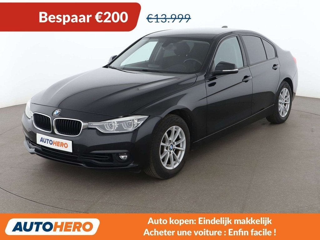 BMW 3 Serie 318 318i Advantage (automatique), Autos, 100 kW, Achat, Automatique, Tissu
