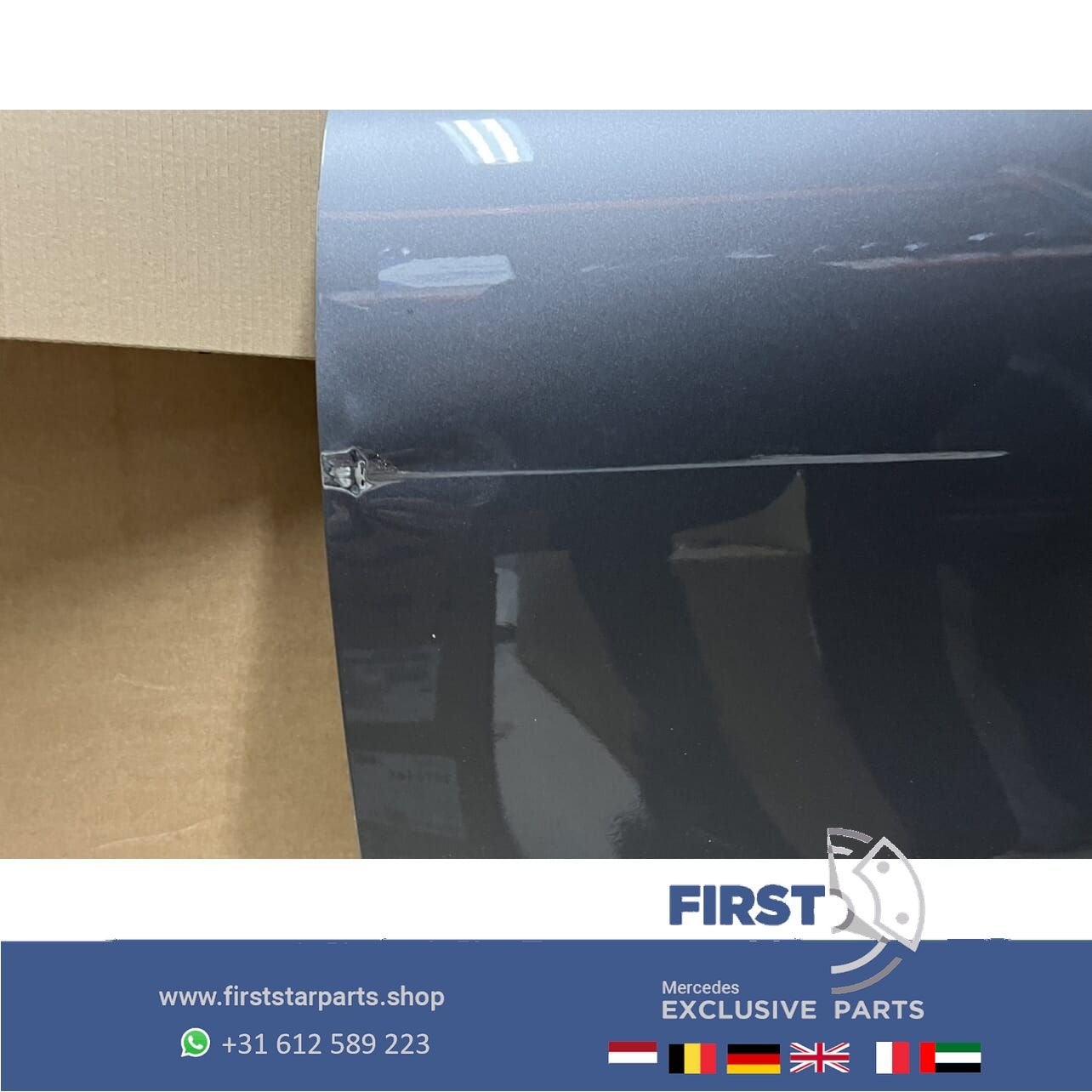 H247 GLA DEUR PORTIER GRIJS LINKS VOOR Mercedes GLA Klasse 2, Auto-onderdelen, Gebruikt, -, Deur, Voor