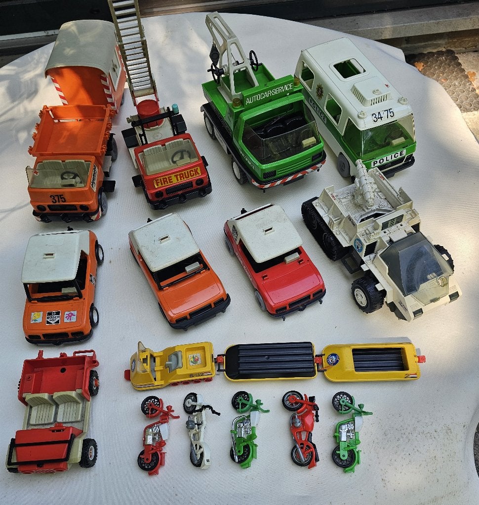 Véhicules Playmobil - 10 pièces, Enlèvement, Utilisé, Pièces détachées, Véhicule