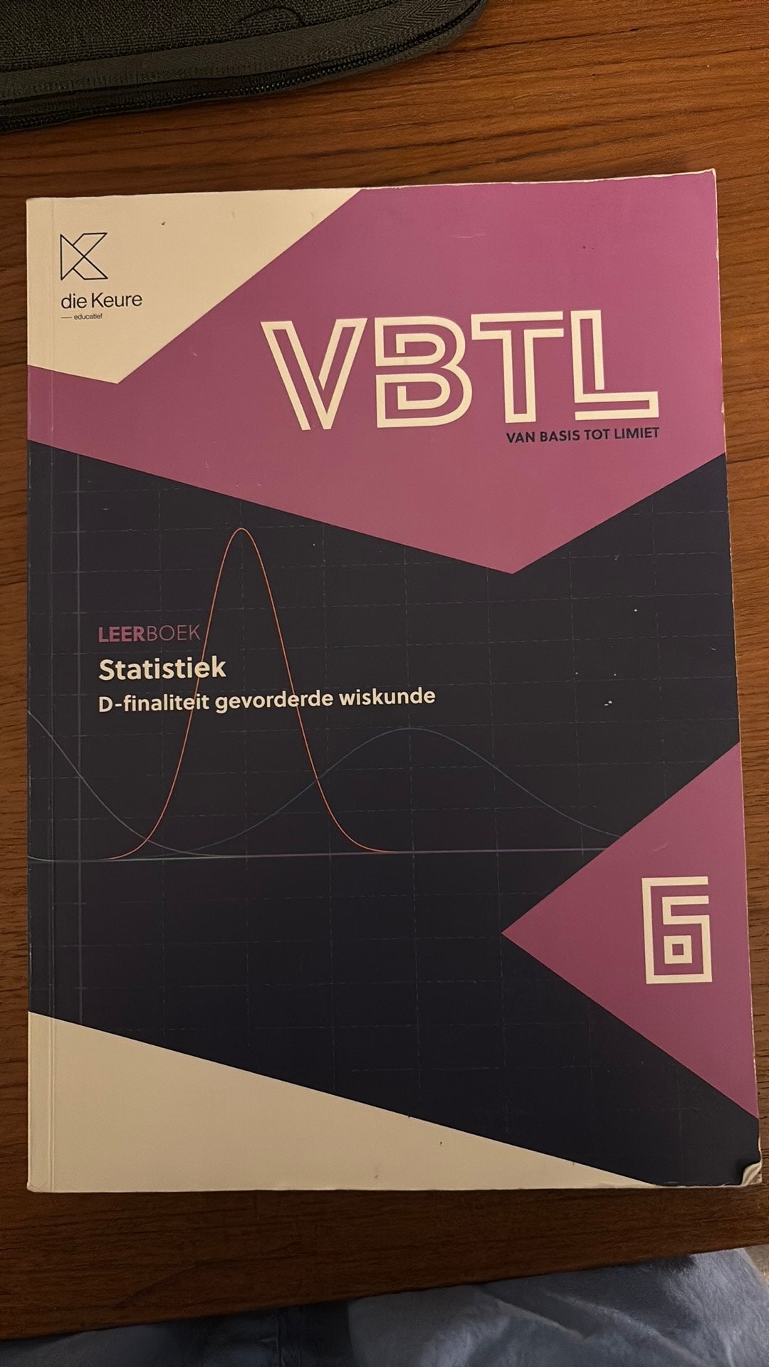 VBTL 5/6 - leerboek Statistiek D-gevorderde wiskunde, Enlèvement ou Envoi, Néerlandais