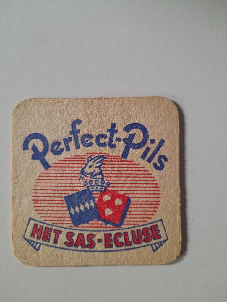 Bierviltje  het sas ecluse, Verzamelen, Ophalen of Verzenden