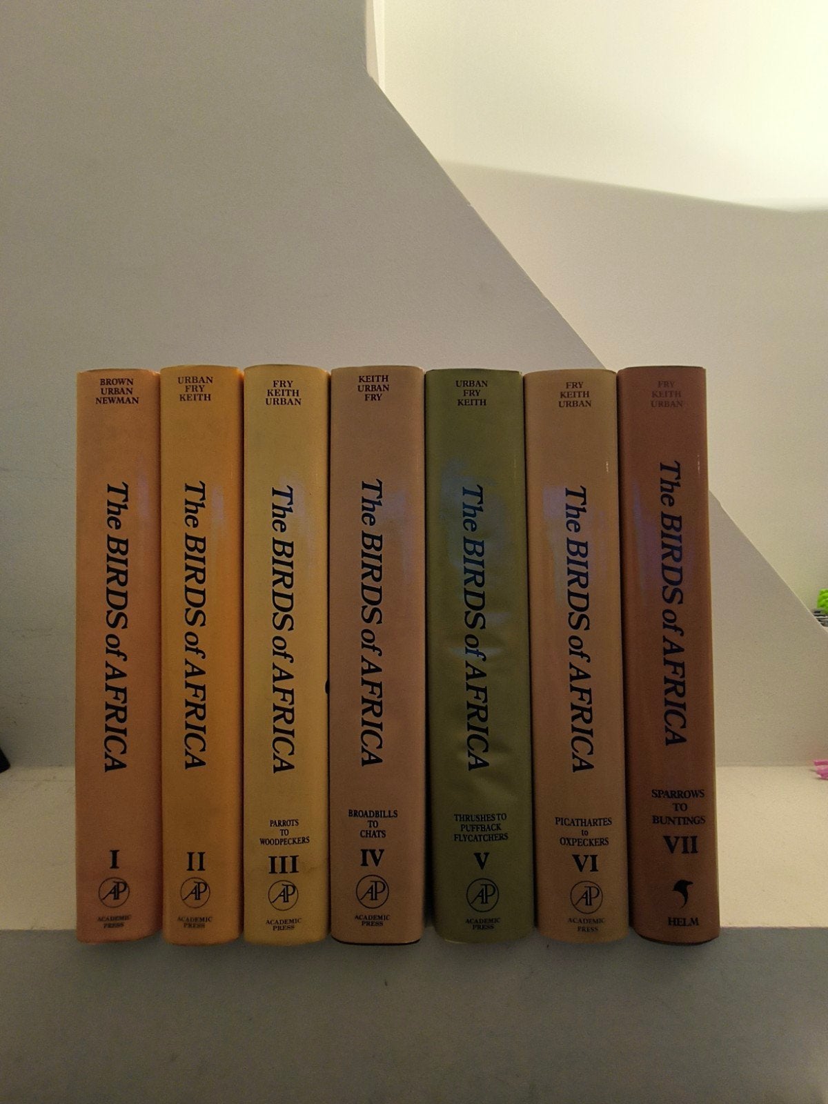 The Birds of Africa – 7 volumes compleet, Boeken, Dieren en Huisdieren, Vogels, Ophalen of Verzenden