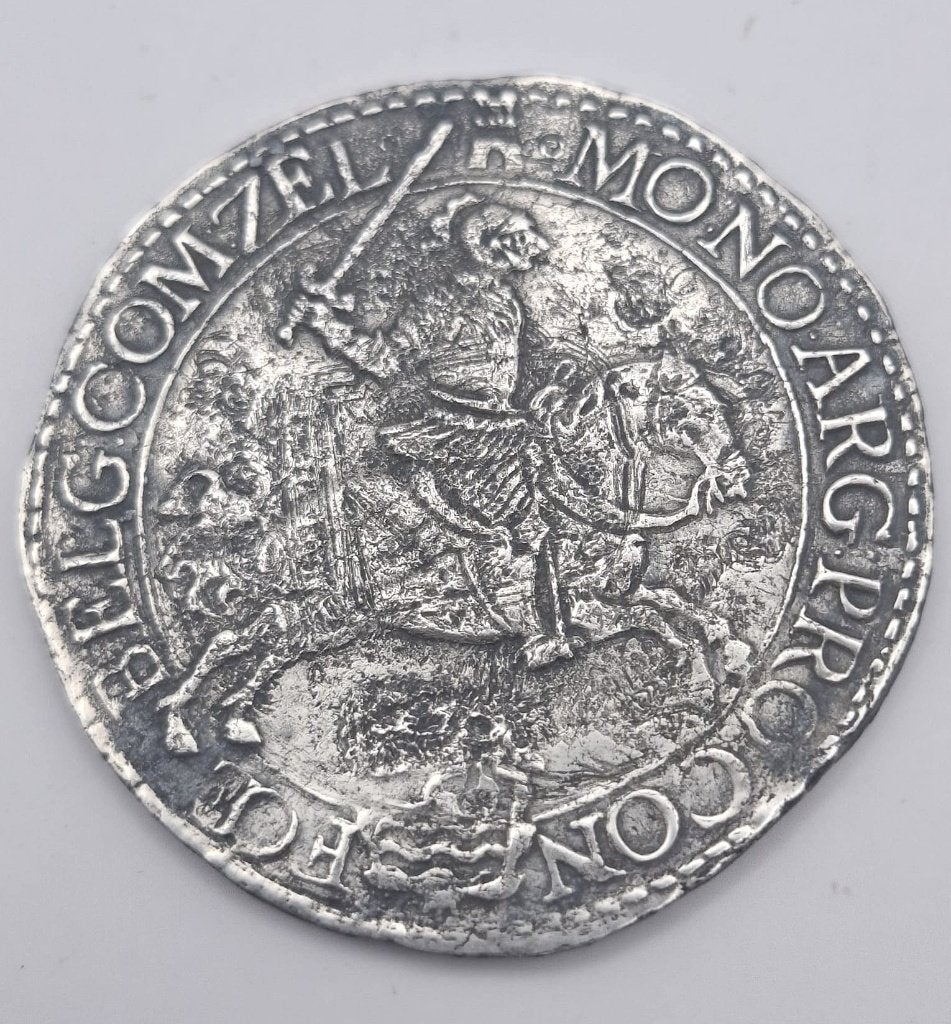 Silver Rider (Ducaton) 1668 Comté de Zélande, Timbres & Monnaies, Enlèvement ou Envoi, Monnaie en vrac, Avant le royaume, Argent
