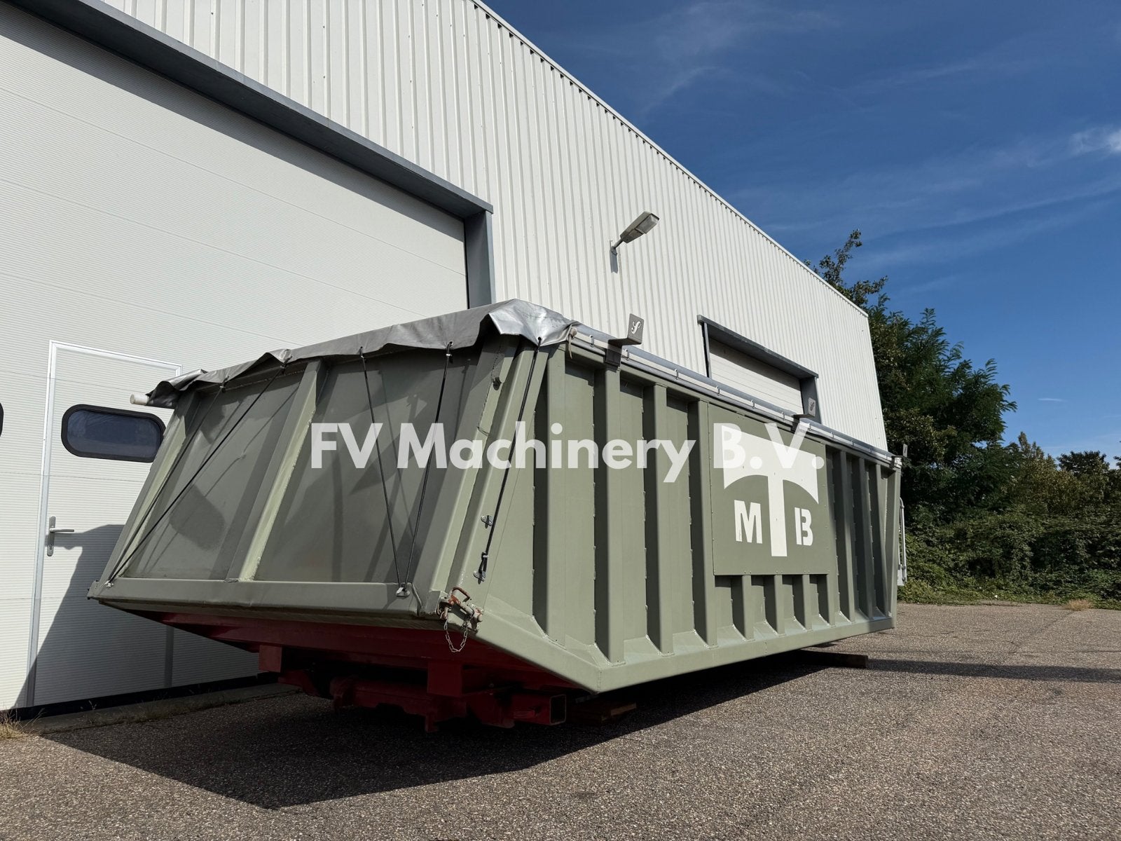 Meierling Kiepcontainer 24 m³, Zakelijke goederen, Ophalen