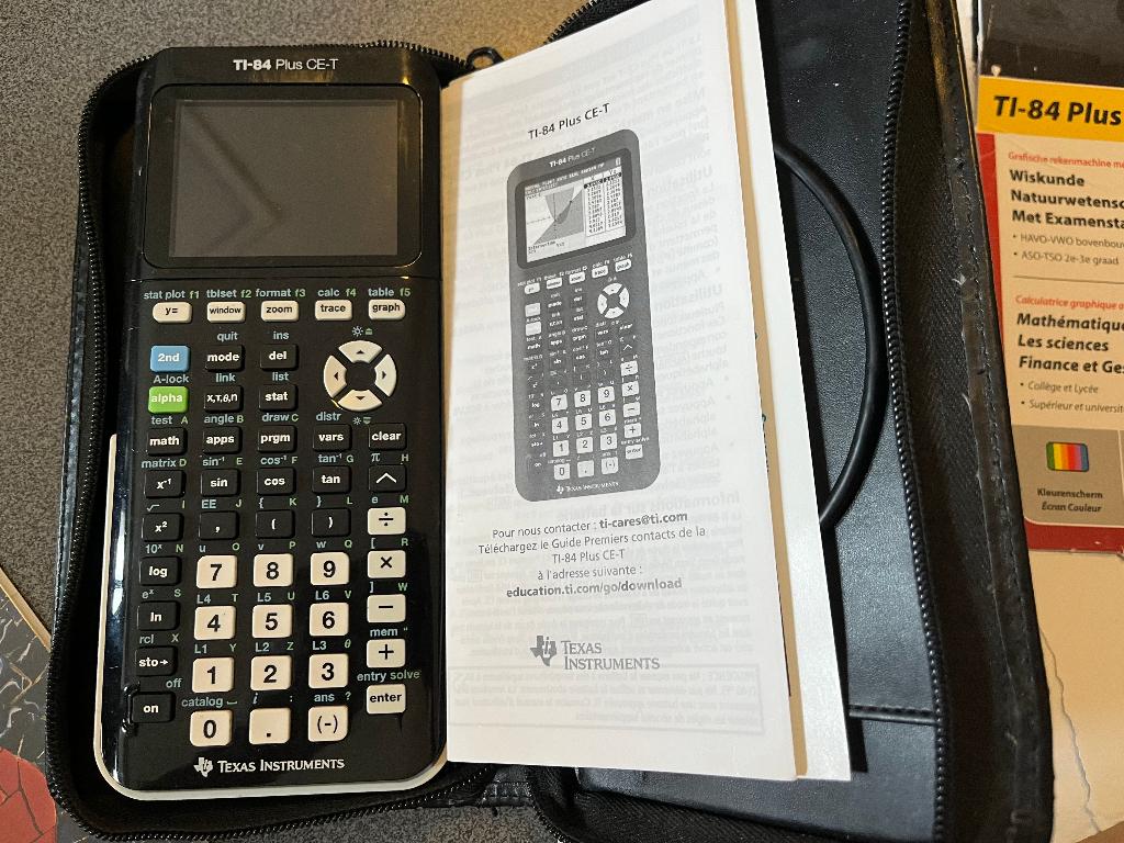 Rekenmachine TI-84 Plus CE-T, Diversen, Ophalen, Gebruikt