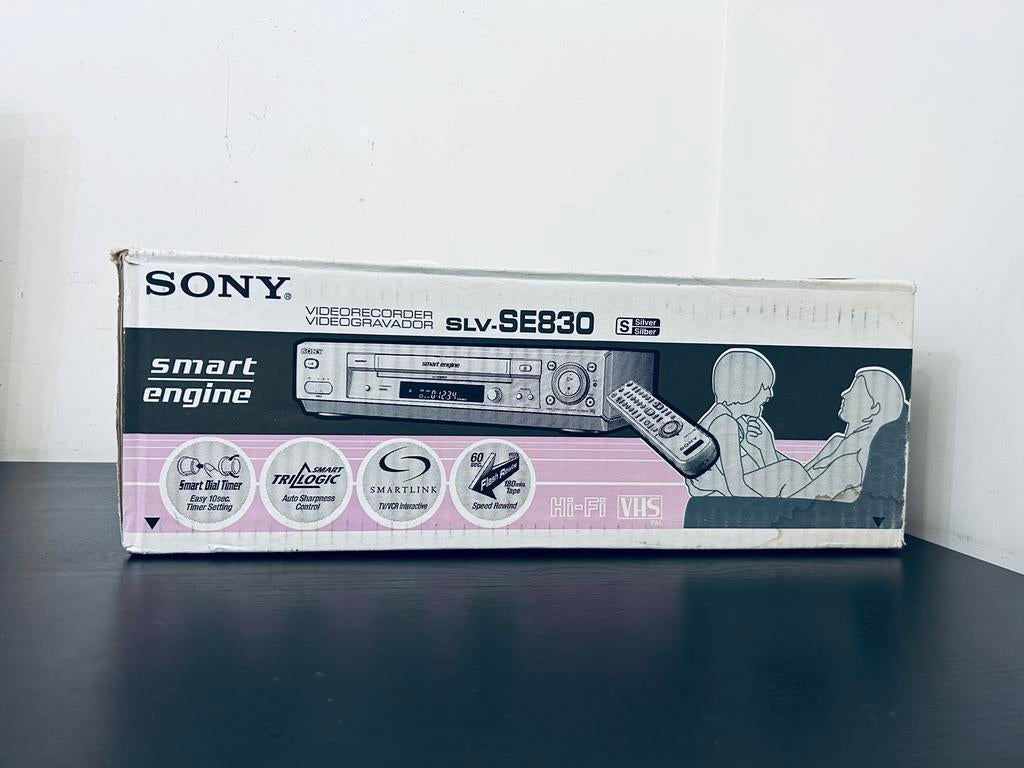 Sony SLV-SE830 Hi-Fi Video Cassette Recorder neuw!, Ophalen of Verzenden, Zo goed als nieuw, Video