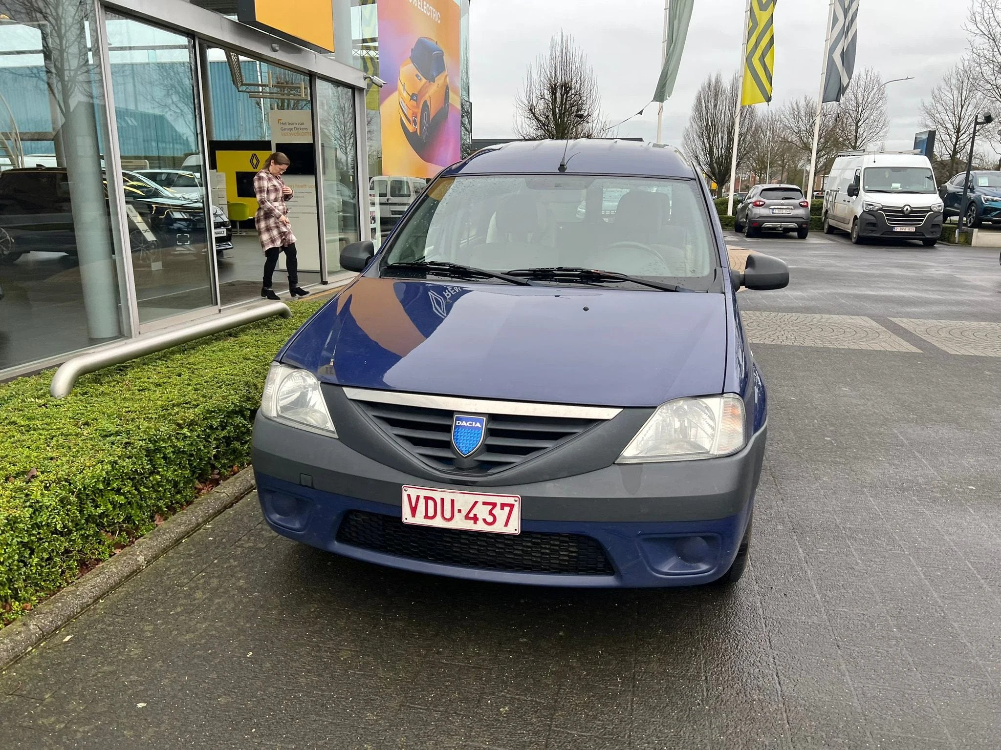 Dacia Logan MPV 1.5 dCi Laureate 7 PLAATS - 1ste EIGENAAR, Auto's, 1330 kg, 158 g/km, Gebruikt, 63 kW