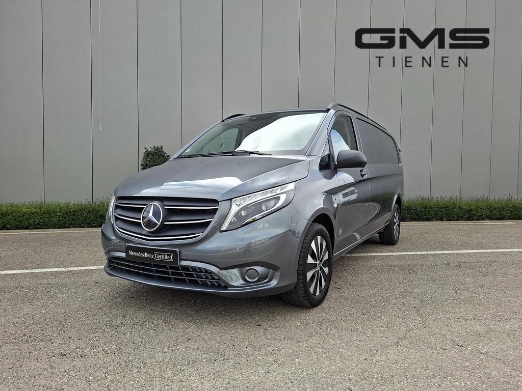 Mercedes-Benz Vito 114 CDI 9G-TRONIC L3, Auto's, Bestelwagens en Lichte vracht, 4 deurs, Gebruikt, Zwart, 136 pk