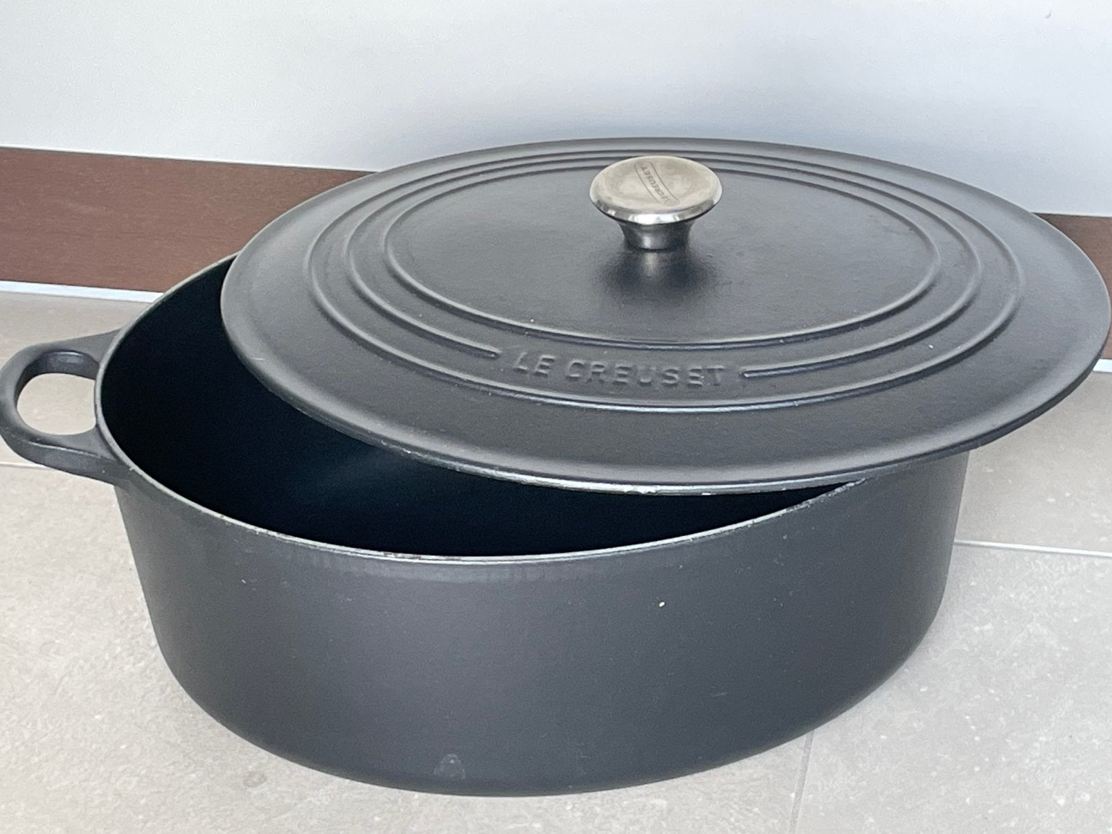 Grote stoofpot Le Creuset, Huis en Inrichting, Keuken | Potten en Pannen, Ophalen, Zo goed als nieuw, Le Creuset