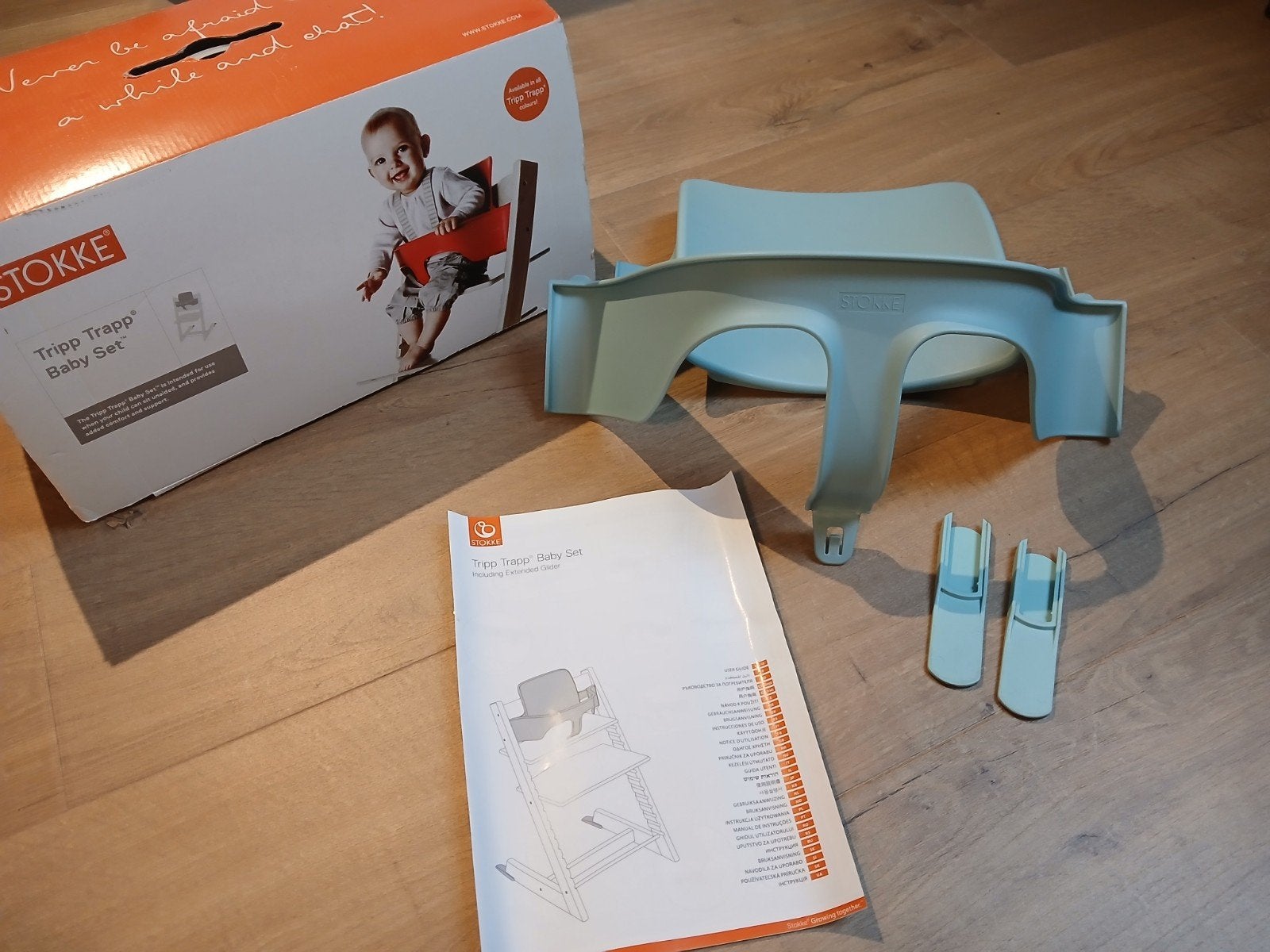 Stokke baby set tripp trapp blauw, Ophalen