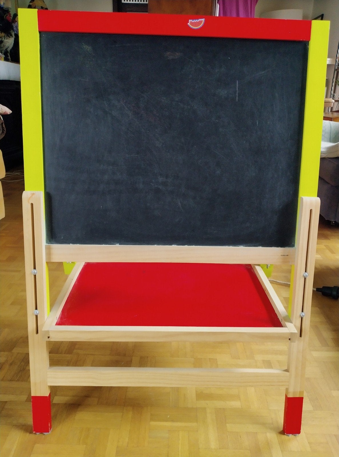 stevig schoolbord, Diversen, Ophalen
