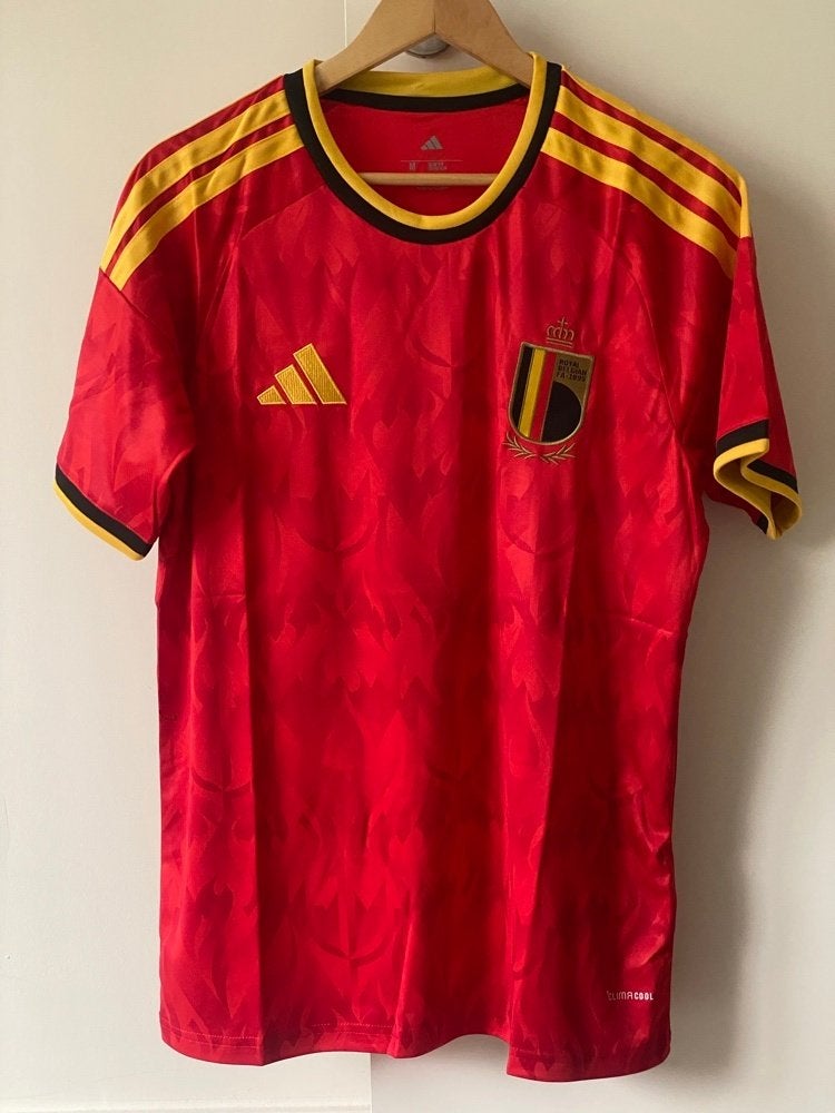 Belgisch T-shirt maat M, Kleding | Heren, Sportkleding, Nieuw, Adidas, Voetbal, Rood