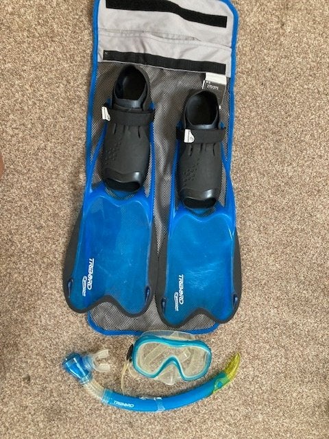 Set snorkelgeief, Enlèvement, Comme neuf, Lunettes de plongée ou Tuba