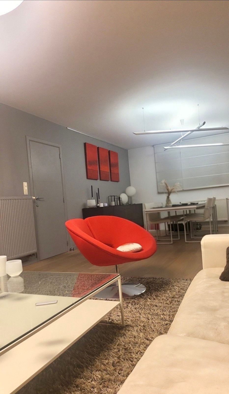 Nemo Mikado hanglamp, Ophalen