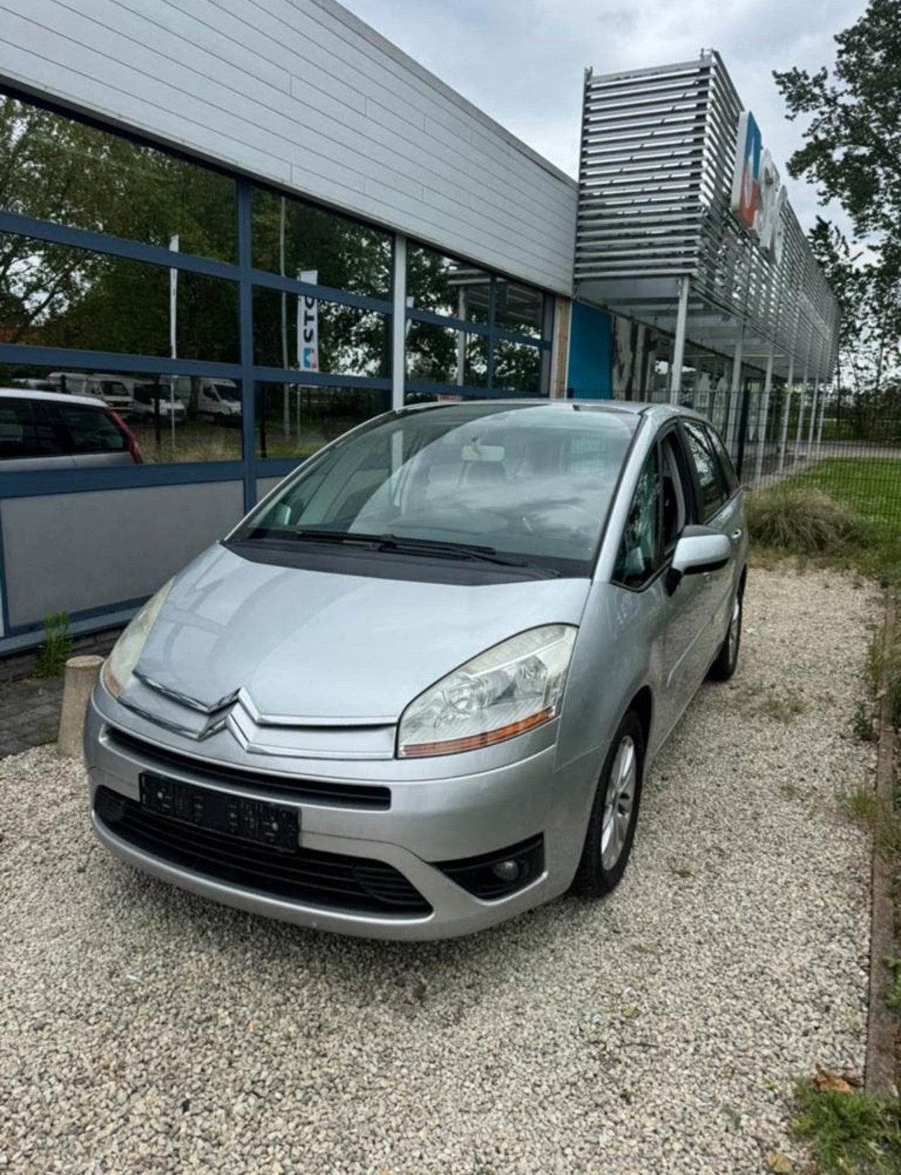 Citroen c4 picasso 7 zitplaatsen automaat, Auto's, Citroën, 75 kW, Zwart, 4 cilinders, 1600 cc