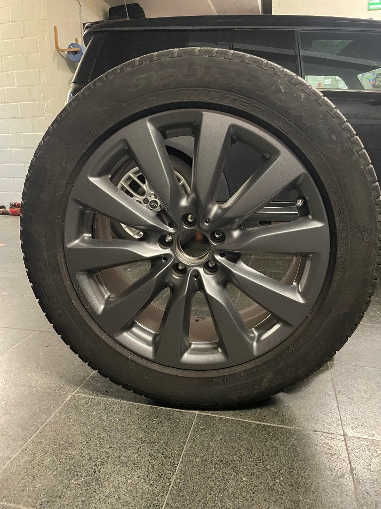 Aluvelgen met winterbanden 235/55R19 Mercedes GLC Coupe, Autos : Pièces & Accessoires, Pneus & Jantes, Pneus et Jantes, Pneus hiver