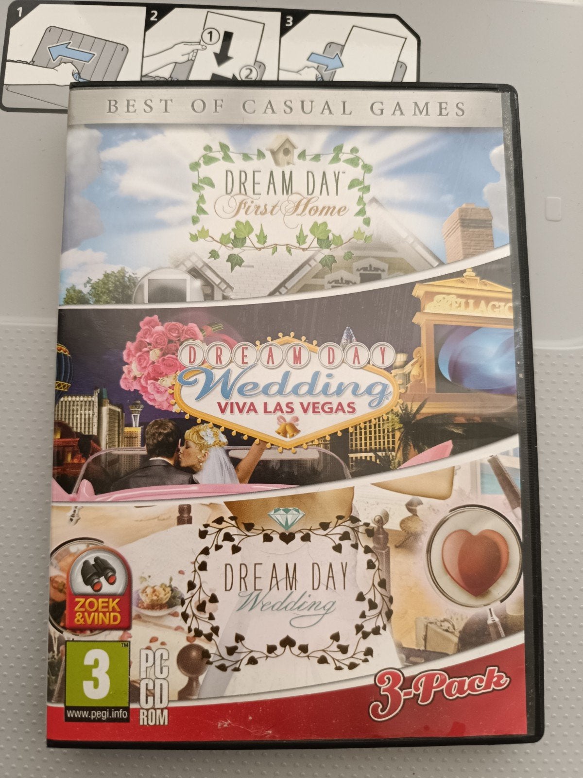 Pack de 3 jeux Dream Day, Enlèvement ou Envoi, Utilisé, À partir de 3 ans