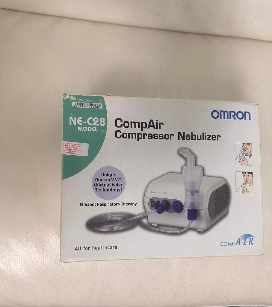 NE C28 comp Air compressor Nebuliser, Kinderen en Baby's, Ophalen, Zo goed als nieuw