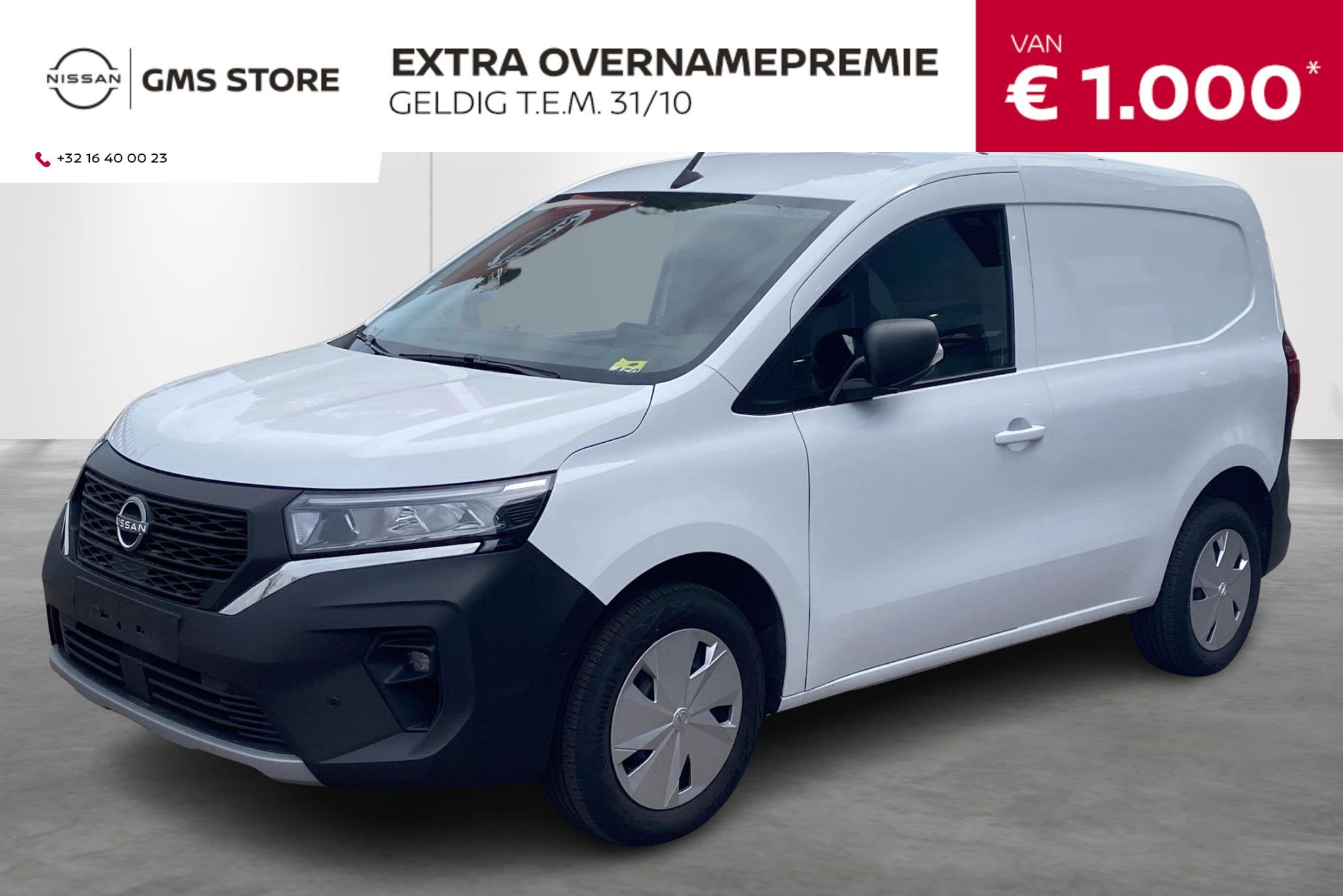 Nissan Townstar 130 MT-Gps-Cam-airo-Carplay-L1H1, Autos, Autres modèles, Achat, Entreprise, Boîte manuelle