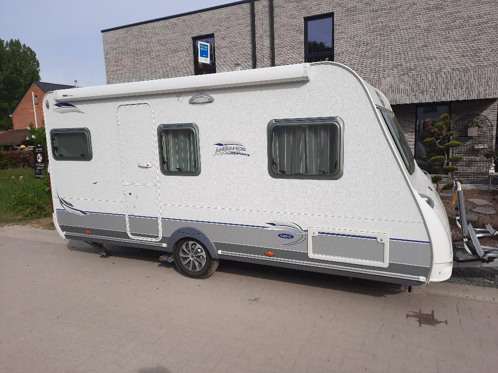 Caravan te koop, Dwarsbed, Treinzit, Particulier, 4 tot 5 meter