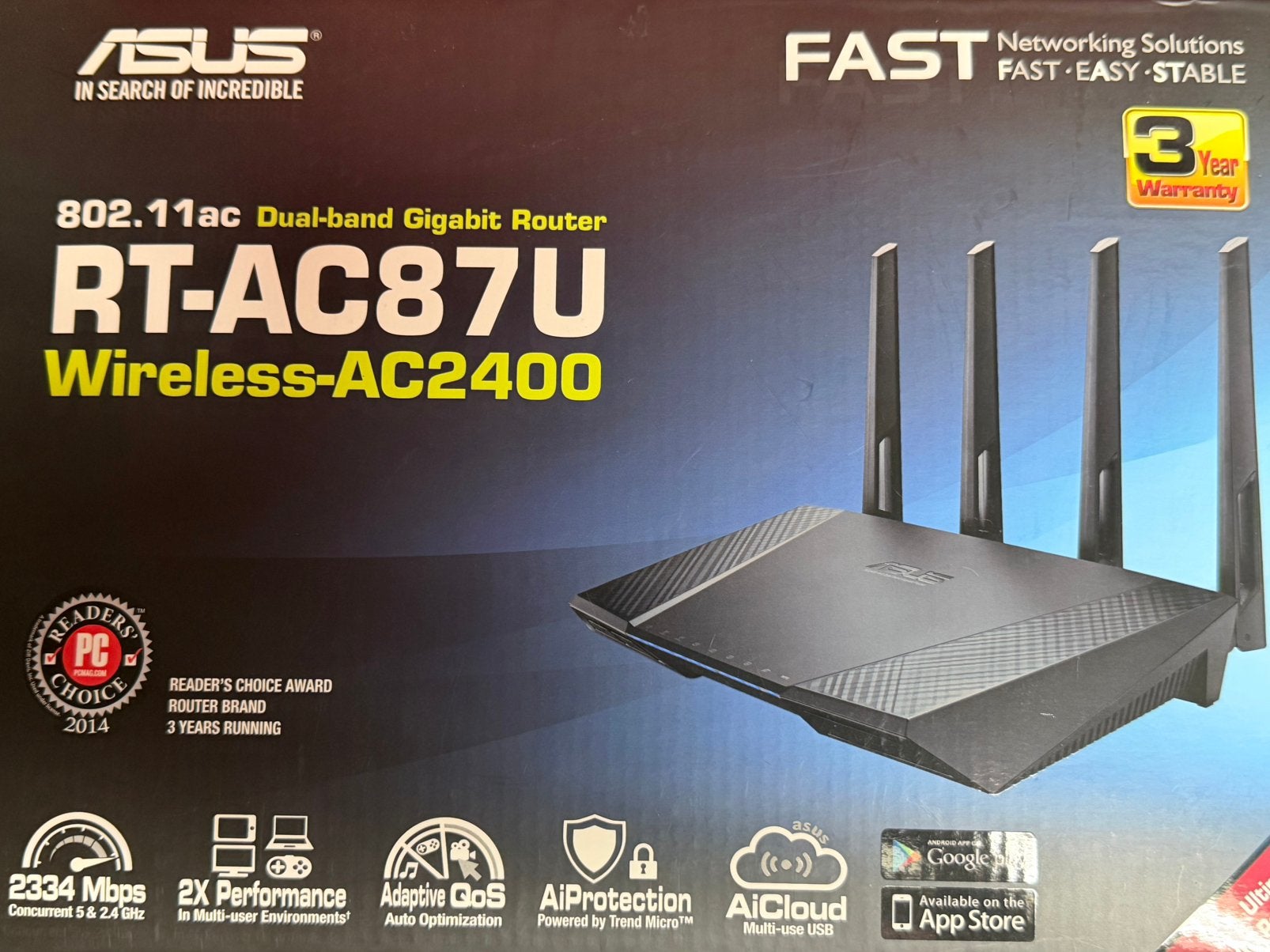 ASUS RT-AC87U dual band, Ophalen of Verzenden