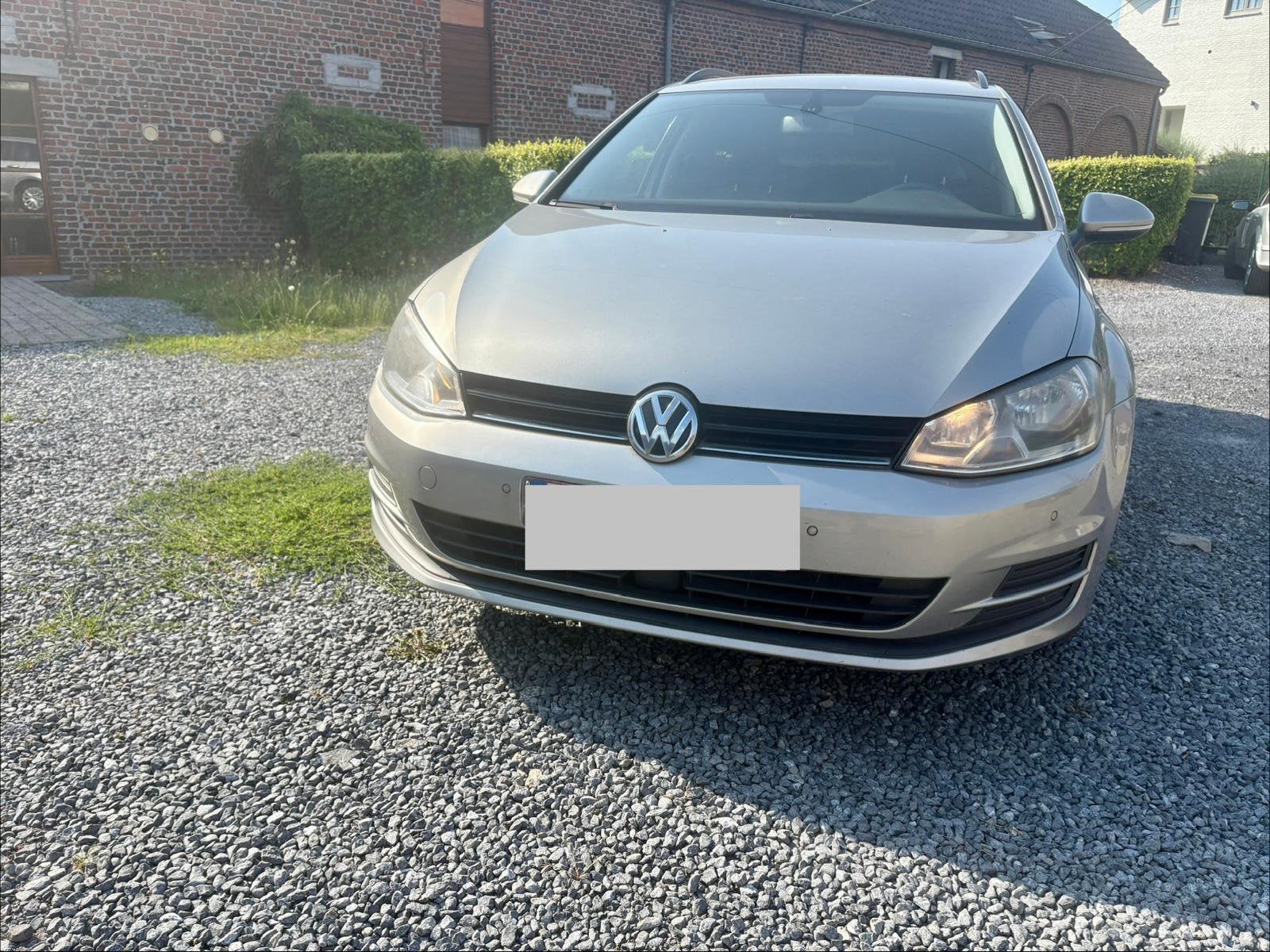 Golf7 pret à immatriculer 2014 1.6 diesel, Enlèvement