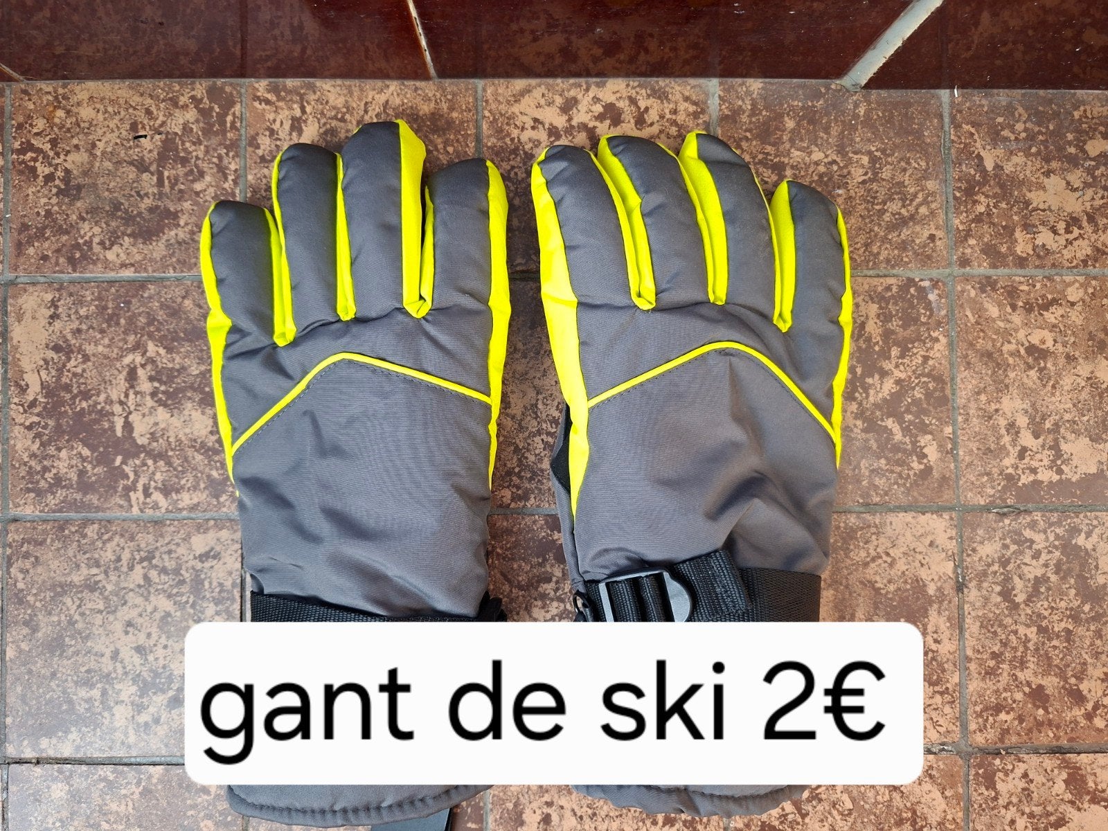 gants de ski, Enlèvement, Ski