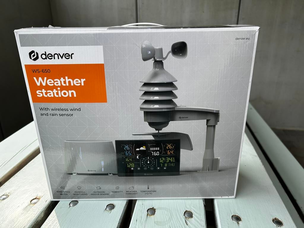 Weerstation Denver nieuw, Ophalen, Nieuw, Weerstation