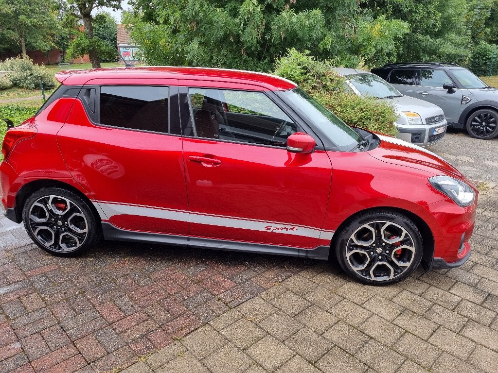 Suzuki swift sport 2019 hks uitlaat, Autos, Rouge, 970 kg, Achat, Boîte manuelle