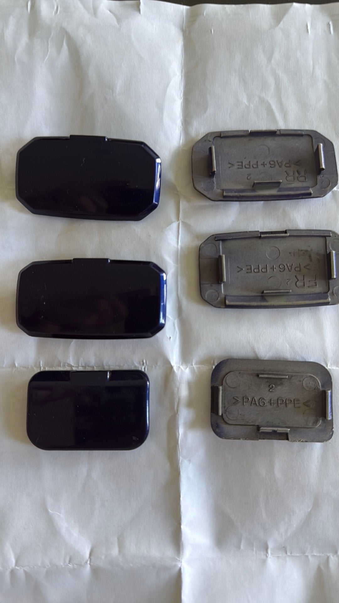 Fjr 1300 afdekplaatjes zijkoffers. 2003 blauw, Motoren, Ophalen of Verzenden, Gebruikt