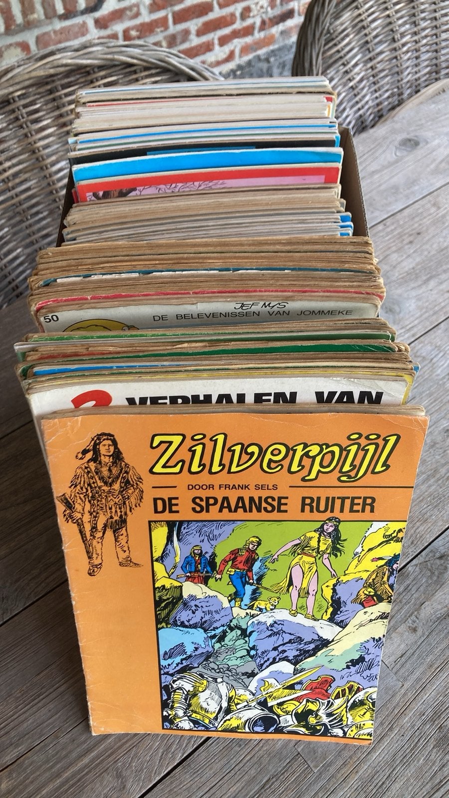 Oude stripverhalen, Plusieurs comics, Enlèvement, Utilisé