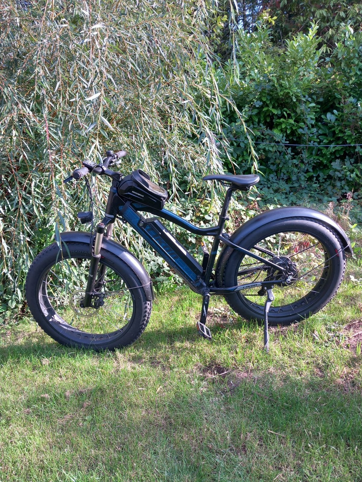 Elektro E-Bike Fatbike FT26 Blauw, Fietsen en Brommers, Elektrische fietsen, Ophalen, Gebruikt