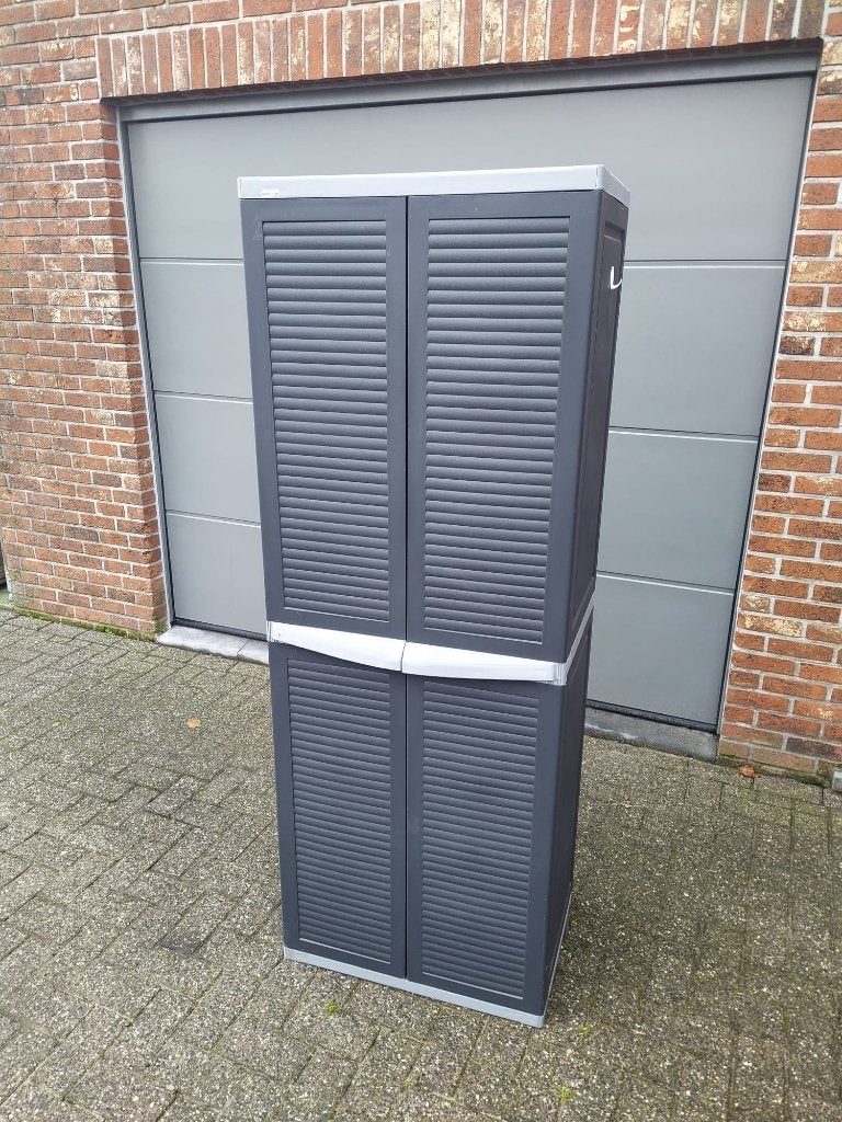 opbergkast tuin, Ophalen, Gebruikt, Kunststof