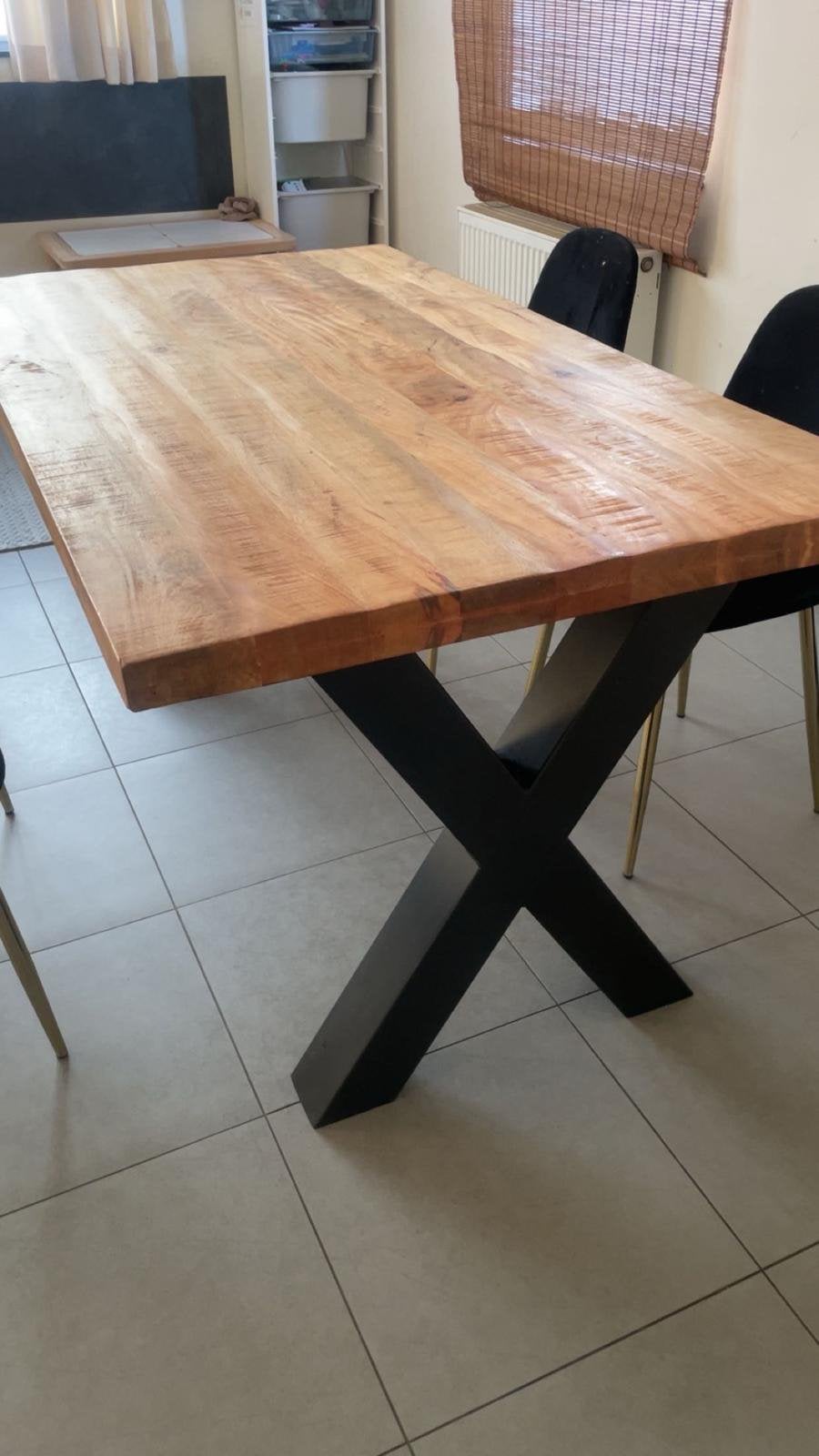 Salontafel mango hout, Ophalen, Zo goed als nieuw