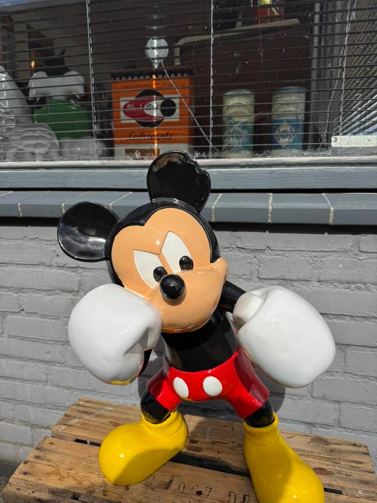 Statue de Mickey Mouse en boxeur, Enlèvement, Mickey Mouse, Comme neuf