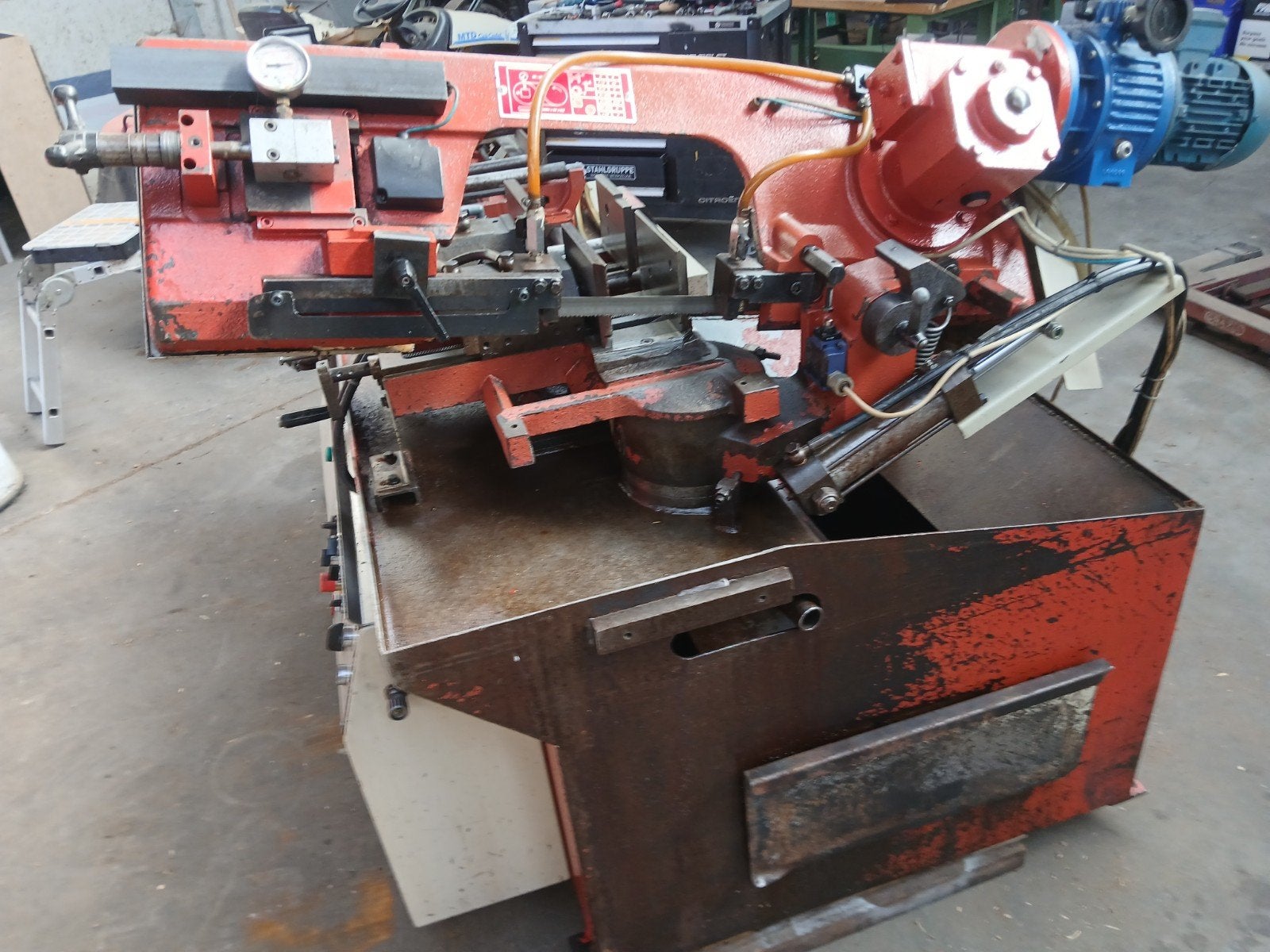 machine à scier, Enlèvement, Utilisé