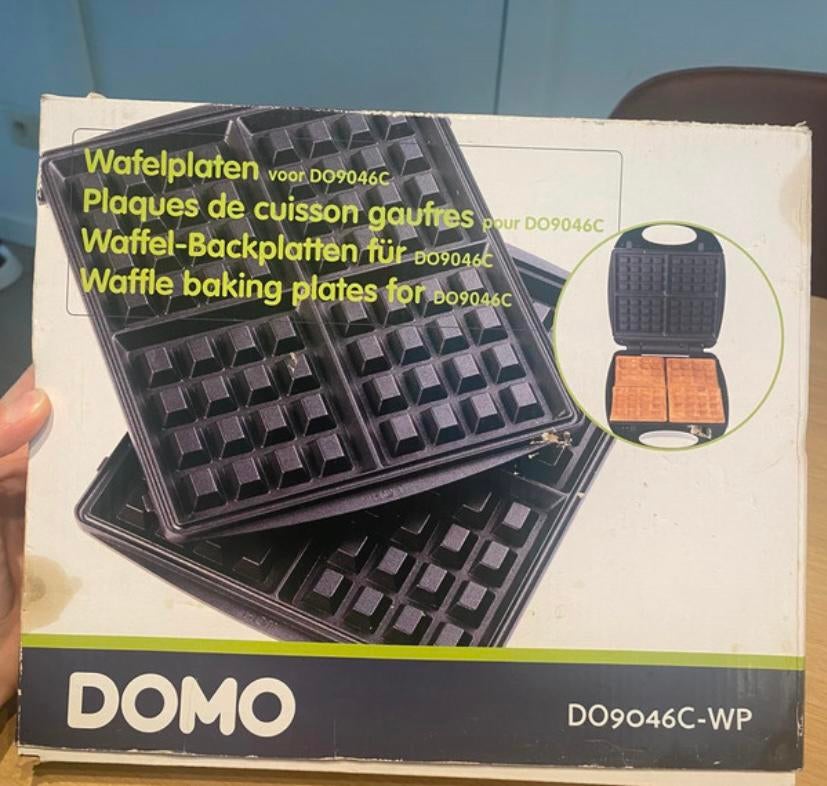 Nieuw wafelijzers, Ophalen, Uitneembare platen, Nieuw